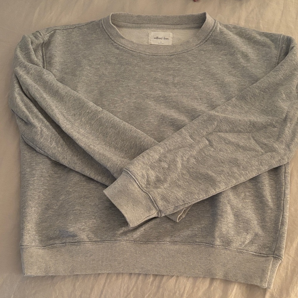 Wilfred Crewneck Sweatshirt - Heather Gray